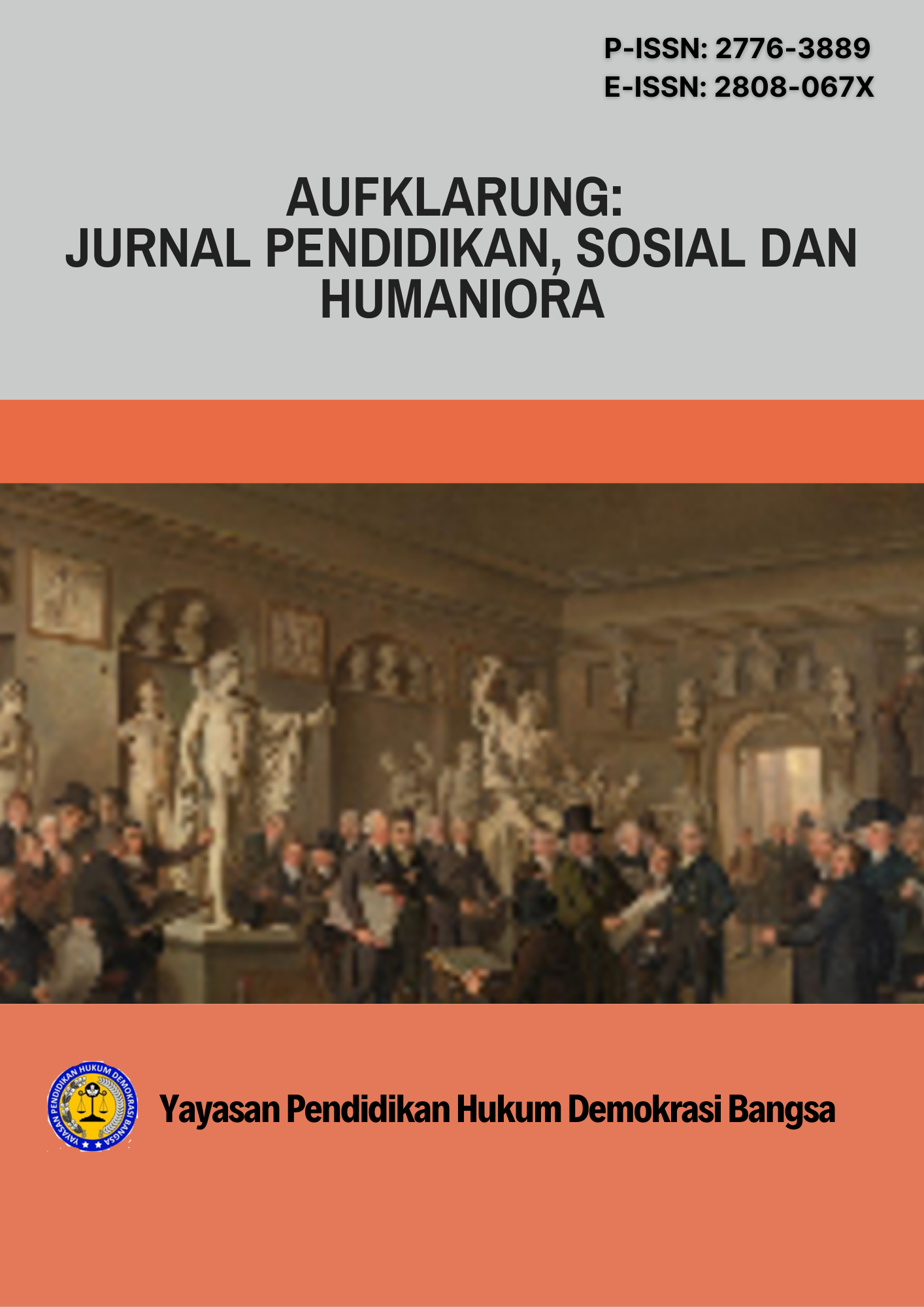 					View Vol. 3 No. 3 (2023): Vol. 3 No. 3 (September 2023): Aufklarung: Jurnal Pendidikan, Sosial dan Humaniora
				